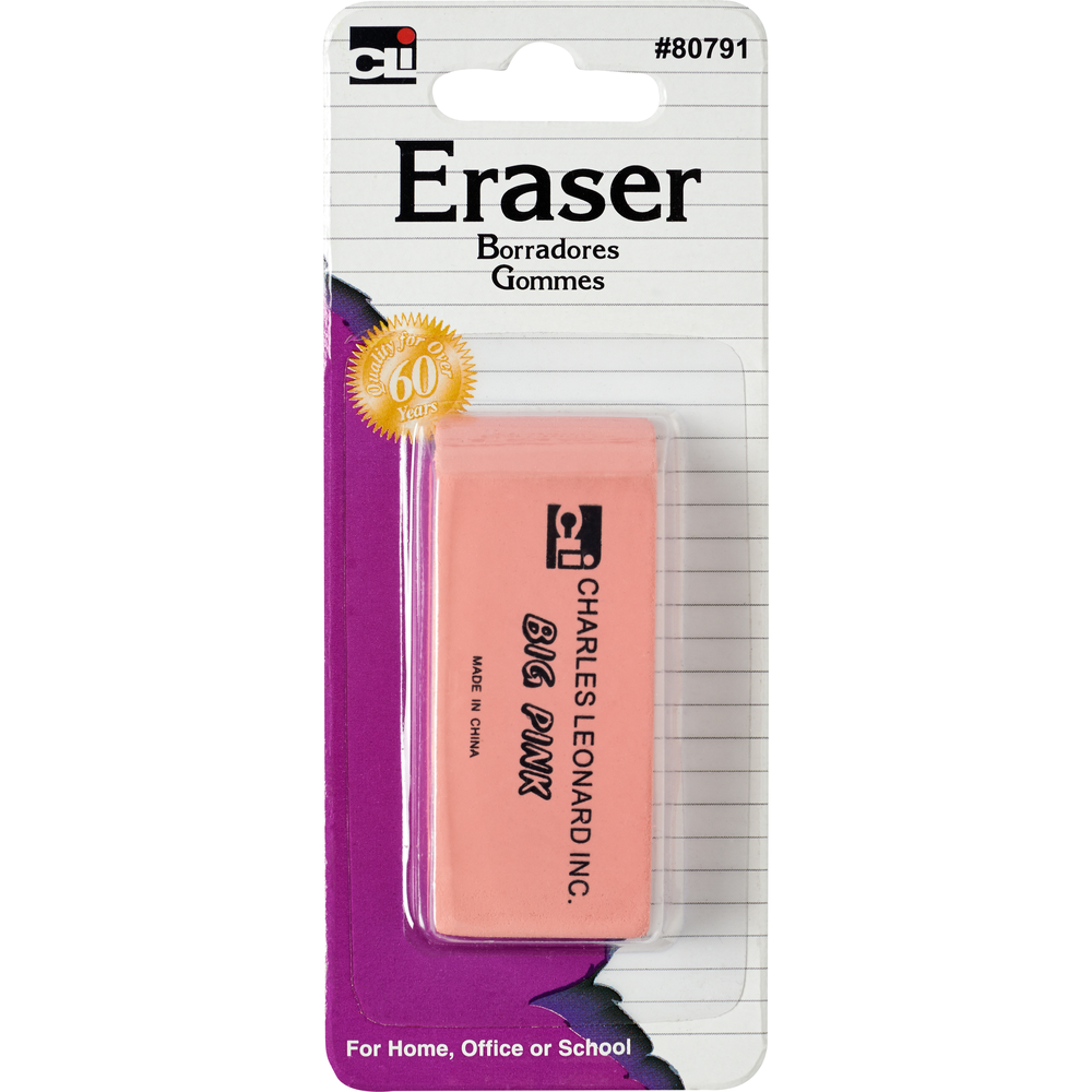 CLi Pencil Eraser - Pink-026487807918-LR-254334-1-LR eShop
