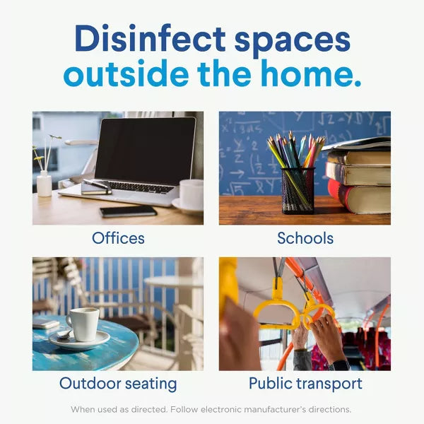 CLOROX Disinfecting To Go Travel Wipes - Citrus, 9 count-044600306667-LR-351300-6-LR eShop