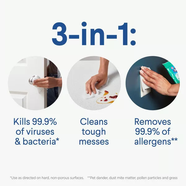 CLOROX Disinfecting To Go Travel Wipes - Fresh, 9 Count-044600016658-LR-358752-7-LR eShop