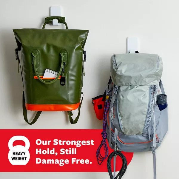 Command Extra Large Single Hook - White, 1 Hook + 4 Strips-068060463500-LR-352669-4-LR eShop