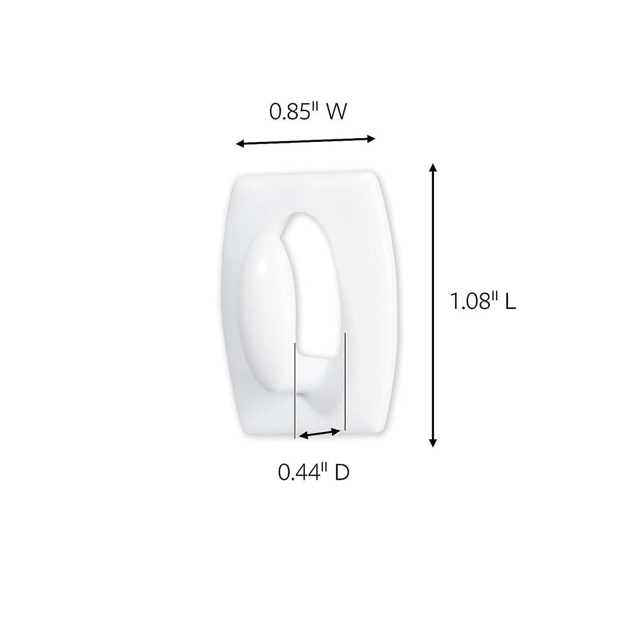 Command Mini Wall Hooks - White, 6 Hooks + 8 Strips-051131705333-LR-155461-2-LR eShop