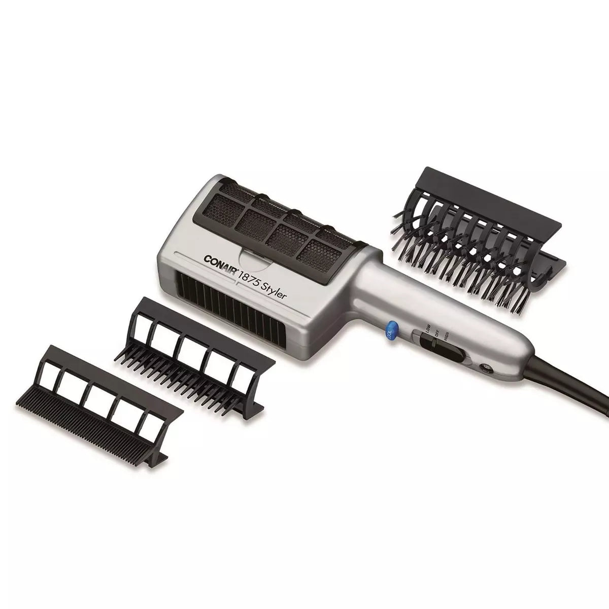 CONAIR 1875 Watt 3-in-1 Styling Hair Dryer - Silver-074108069733-LR-104257-2-LR eShop