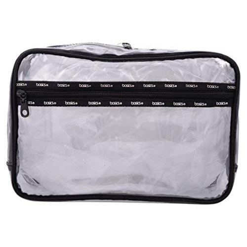 CONAIR basics Rectangular PVC Organizer Case - Black and Clear-079642014409-LR-330323-2-LR eShop