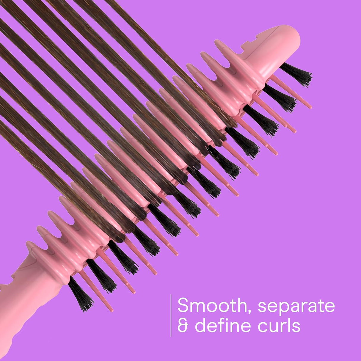 CONAIR Curl Define Pro Detangler Brush for Curly Hair - Pink-074108957276-LR-362554-3-LR eShop