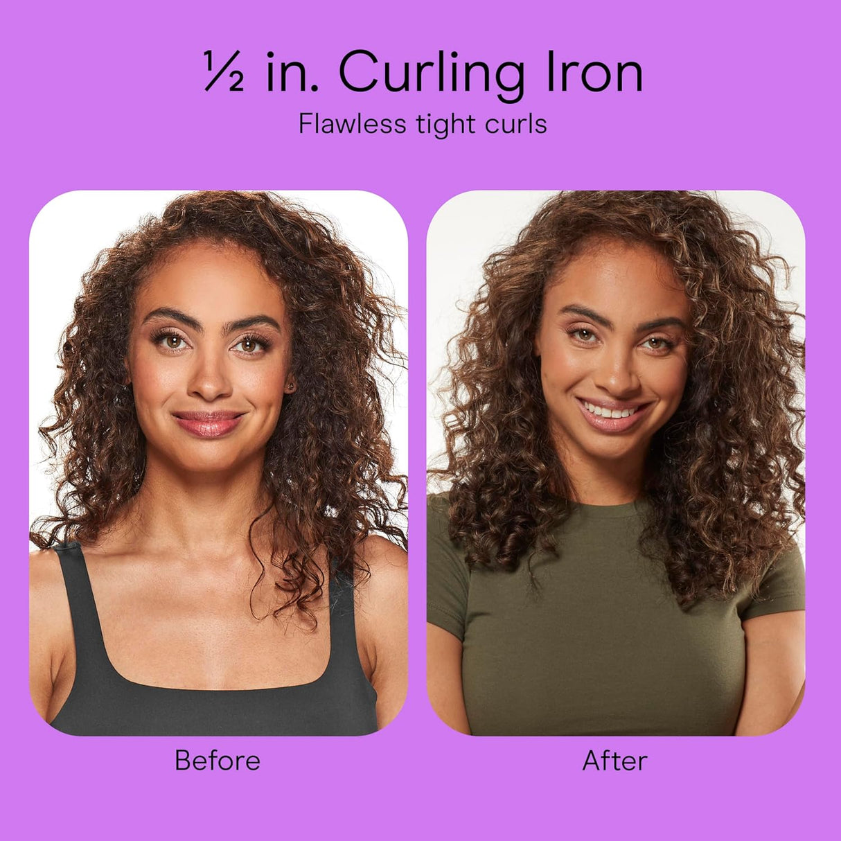 CONAIR Double Ceramic Curling Iron - Rose Gold, 1/2"-074108304735-LR-325330-10-LR eShop