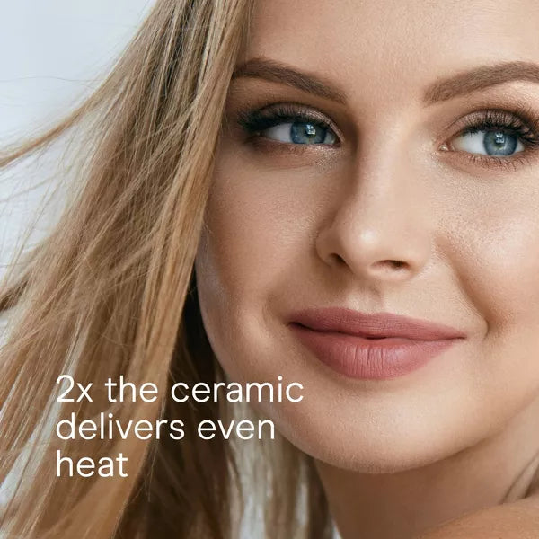 CONAIR Double Ceramic Flat Iron - White, 1"-074108330260-LR-325334-6-LR eShop