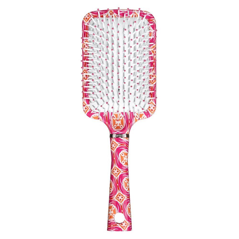 CONAIR Impressions Detangle & Style Paddle Cushion Hair Brush - Assorted-074108877109-LR-219410-3-LR eShop