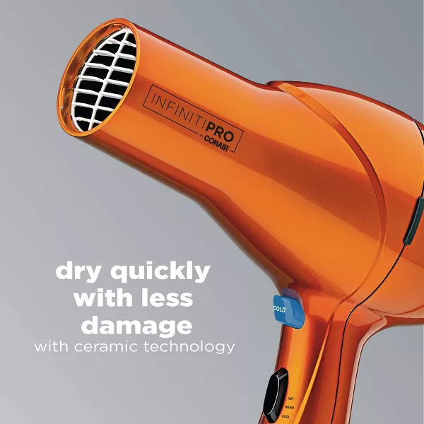 CONAIR Infinitipro 1875 Watt Quick Styling Hair Dryer - Orange-074108305497-LR-268167-5-LR eShop