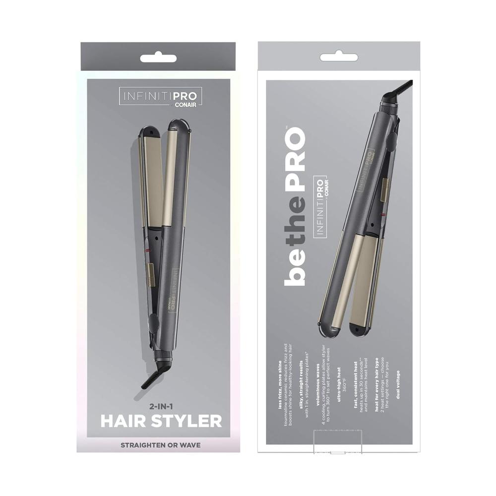 CONAIR Infinitipro by Conair 2-in-1 Tourmaline Ceramic Styler, 1"-074108271723-LR-264046-1-LR eShop