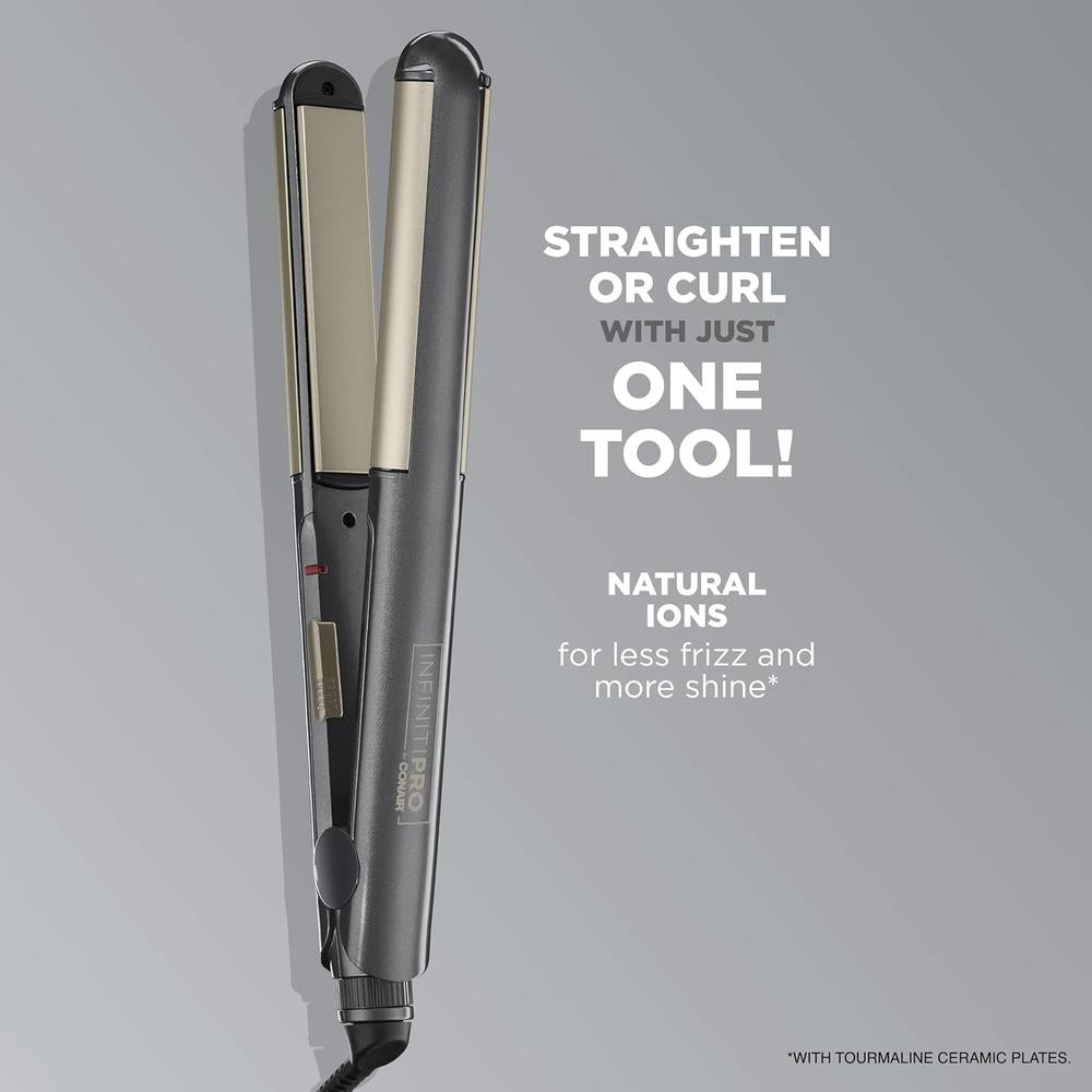 CONAIR Infinitipro by Conair 2-in-1 Tourmaline Ceramic Styler, 1"-074108271723-LR-264046-6-LR eShop