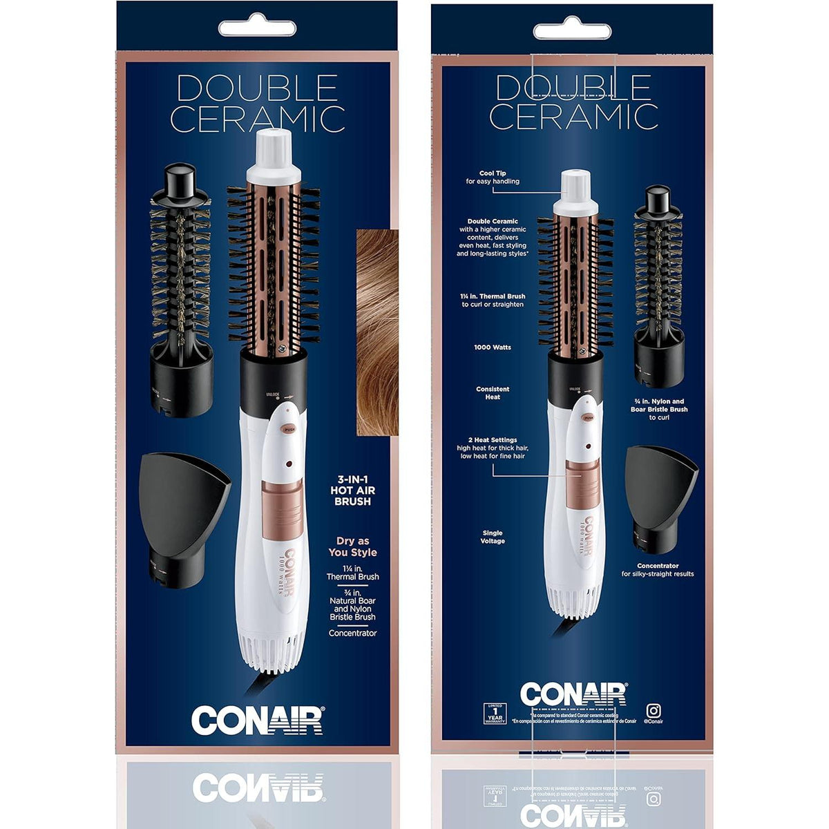 CONAIR Infinitipro Double Ceramic Ionic Hot Air Brush with Attachments-074108055705-LR-357462-2-LR eShop