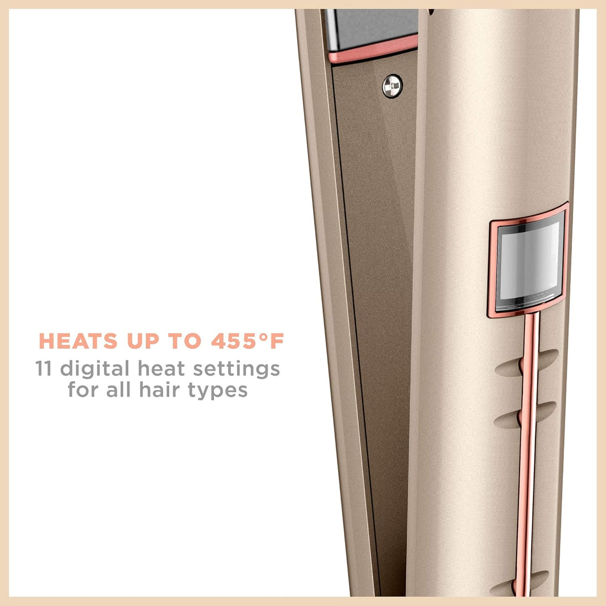 CONAIR Infinitipro Titanium Ceramic Flat Iron, 1"-074108415295-LR-355595-5-LR eShop