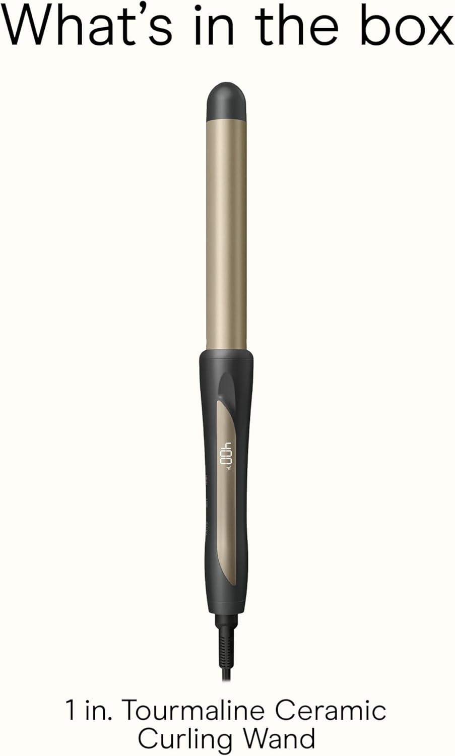 CONAIR InfinitiPro Tourmaline Ceramic Curling Wand, 1"-074108434777-LR-361091-8-LR eShop