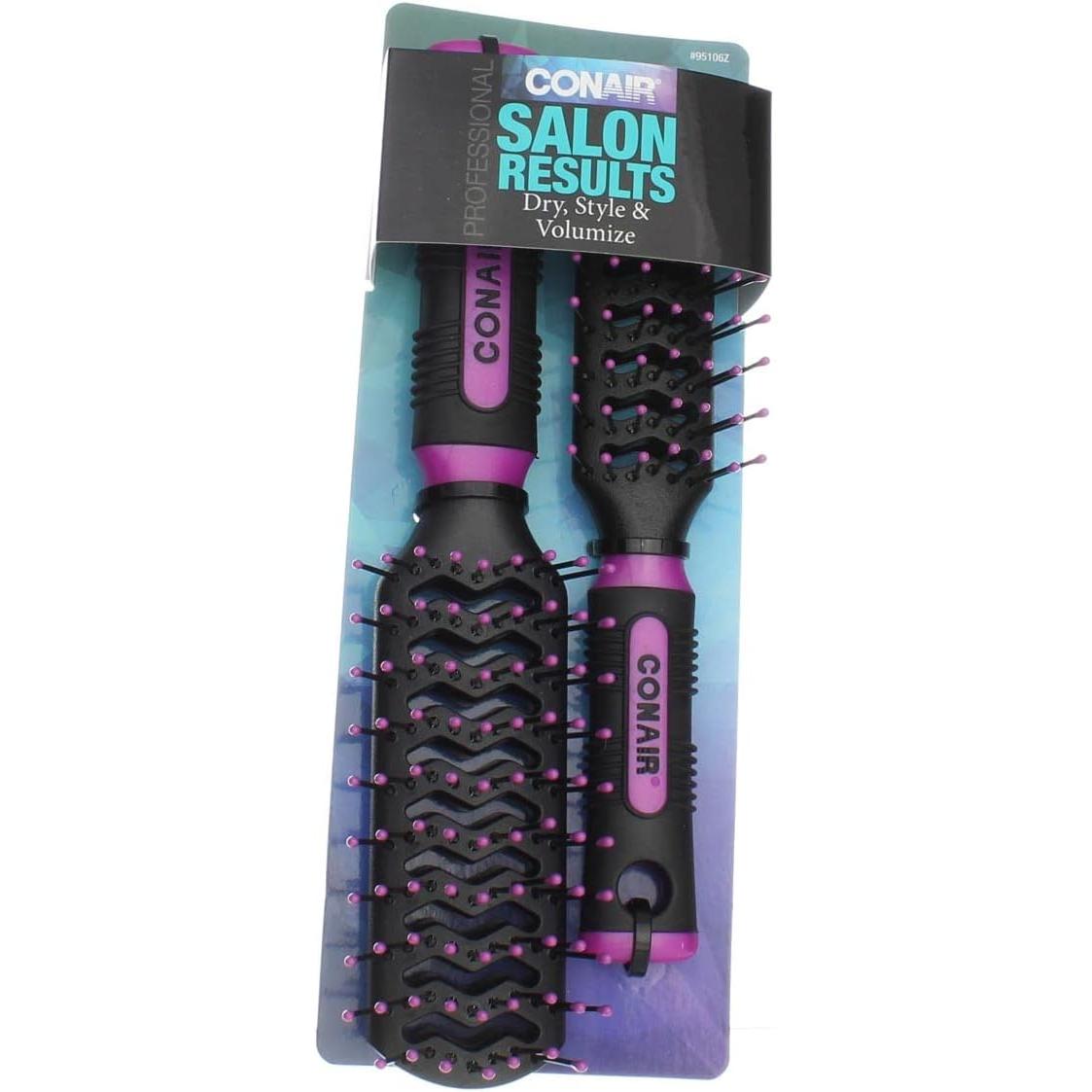 CONAIR Professional Salon Results Full-Size and Mid-Size Hair Brush Set - Assorted-074108951069-LR-160915-3-LR eShop