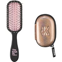 CONAIR The Knot Dr. Pro Mini Wet & Dry Detangler Hair Brush With Pastel Pink Case-074108953384-LR-339754-2-LR eShop
