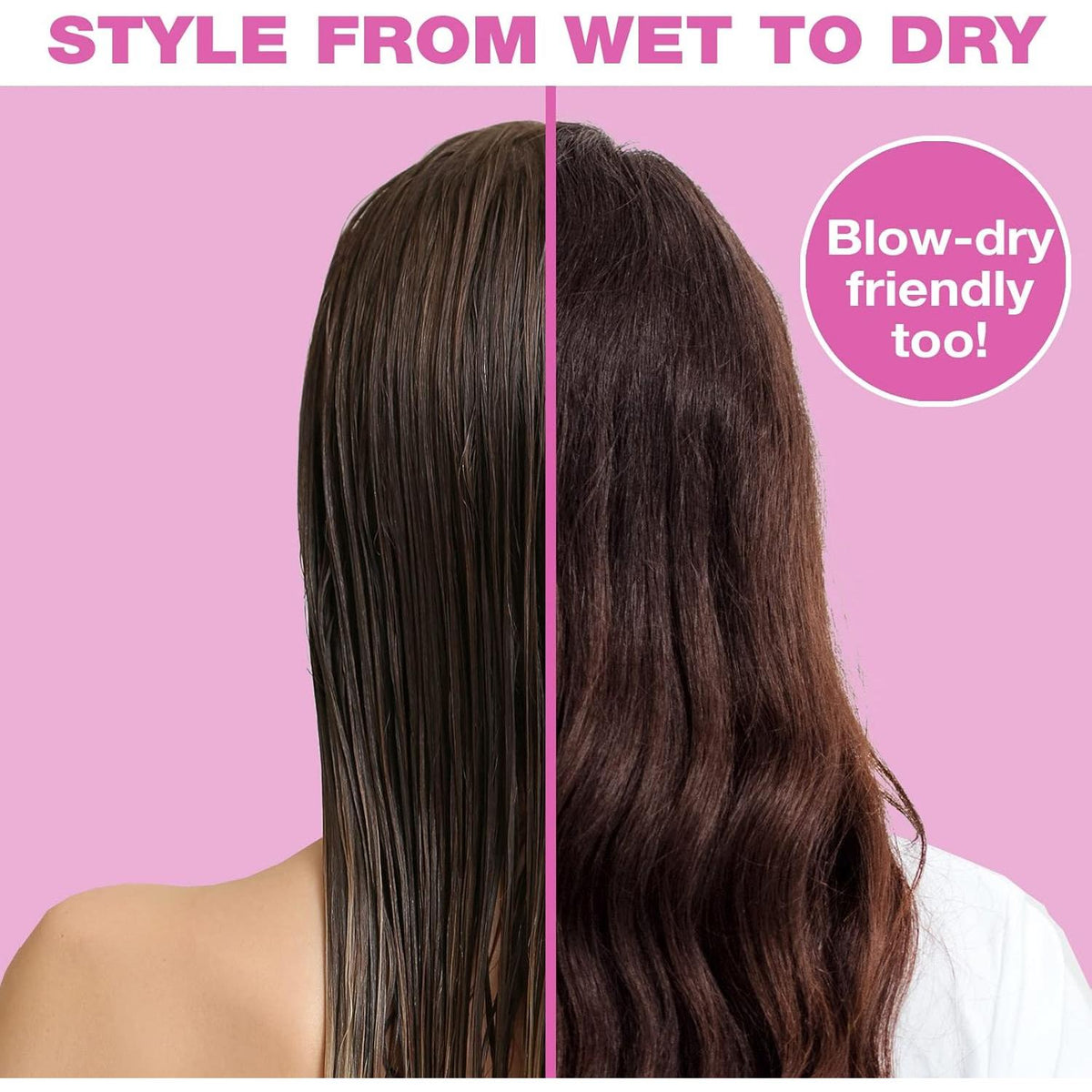 CONAIR The Knot Dr. Pro Mini Wet & Dry Detangler Hair Brush With Pink Case-074108953322-LR-341245-7-LR eShop
