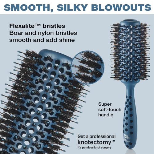 CONAIR The Knot Dr. The Rounds Wet & Dry Vented Porcupine Medium Round Hair Brush-074108955562-LR-350292-2-LR eShop