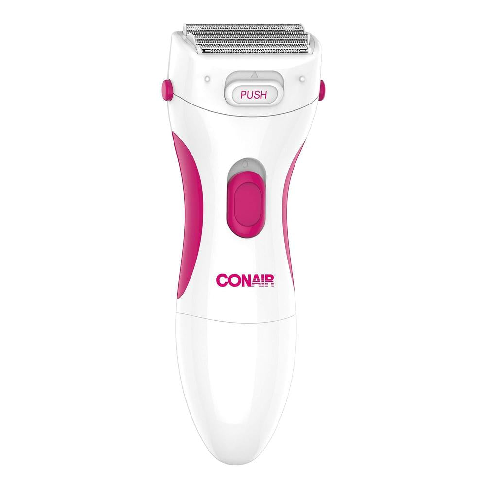CONAIR Twin Foil Body and Facial Hair Shaver for Women - Pink & White-074108261250-LR-241240-3-LR eShop