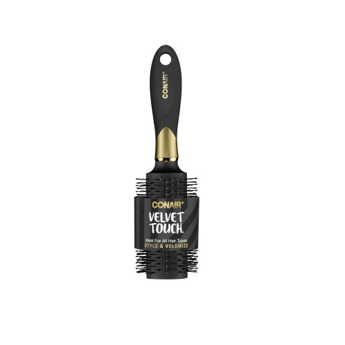 CONAIR Velvet Touch Style & Volumize Large Round Brush - Assorted-074108772268-LR-335074-2-LR eShop