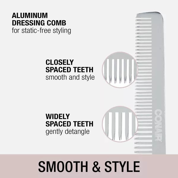 CONAIRMAN Metal Handmade Dressing Comb-074108931313-LR-335085-3-LR eShop