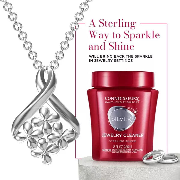 CONNOISSEURS Liquid Solution Silver Jewelry Cleaner, 8 oz-078682001165-LR-173645-6-LR eShop
