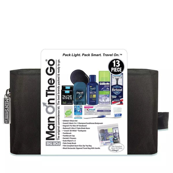 Convenience Kits International Man On The Go Bath and Body Deluxe Travel Kit, 13 count-079718001869-LR-182872-3-LR eShop