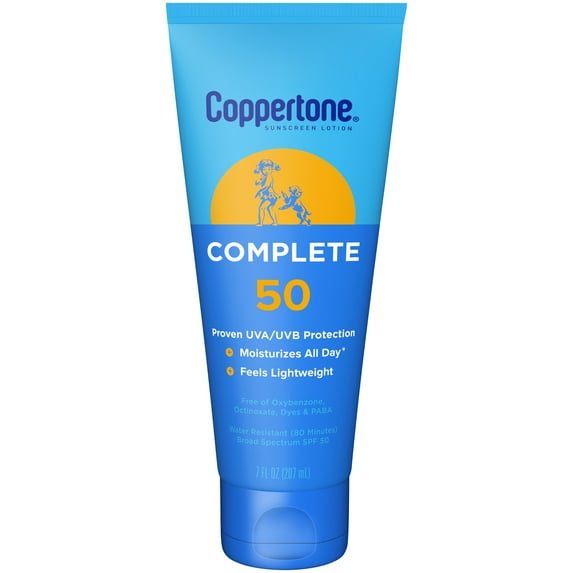 Coppertone Complete Sunscreen Lotion, SPF 50 Sunscreen, 7 Oz-072140032050-LR-363371-1-LR eShop