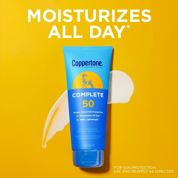 Coppertone Complete Sunscreen Lotion, SPF 50 Sunscreen, 7 Oz-072140032050-LR-363371-4-LR eShop