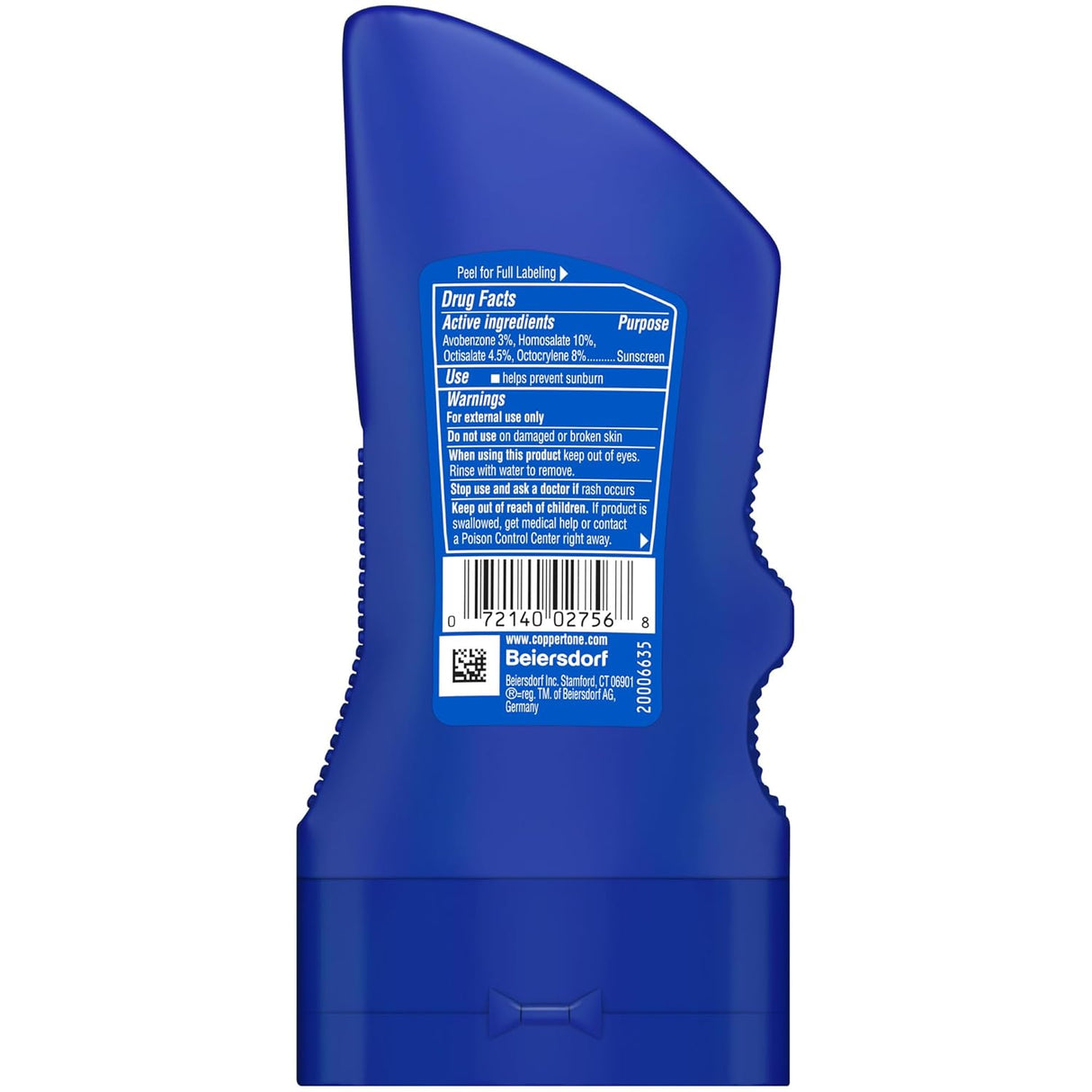 Coppertone Sport Water Resistant Sunscreen Lotion - SPF 50, 3 oz-072140027568-LR-351355-11-LR eShop