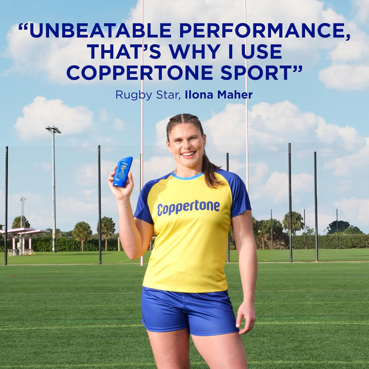 Coppertone Sport Water Resistant Sunscreen Lotion - SPF 50, 3 oz-072140027568-LR-351355-2-LR eShop