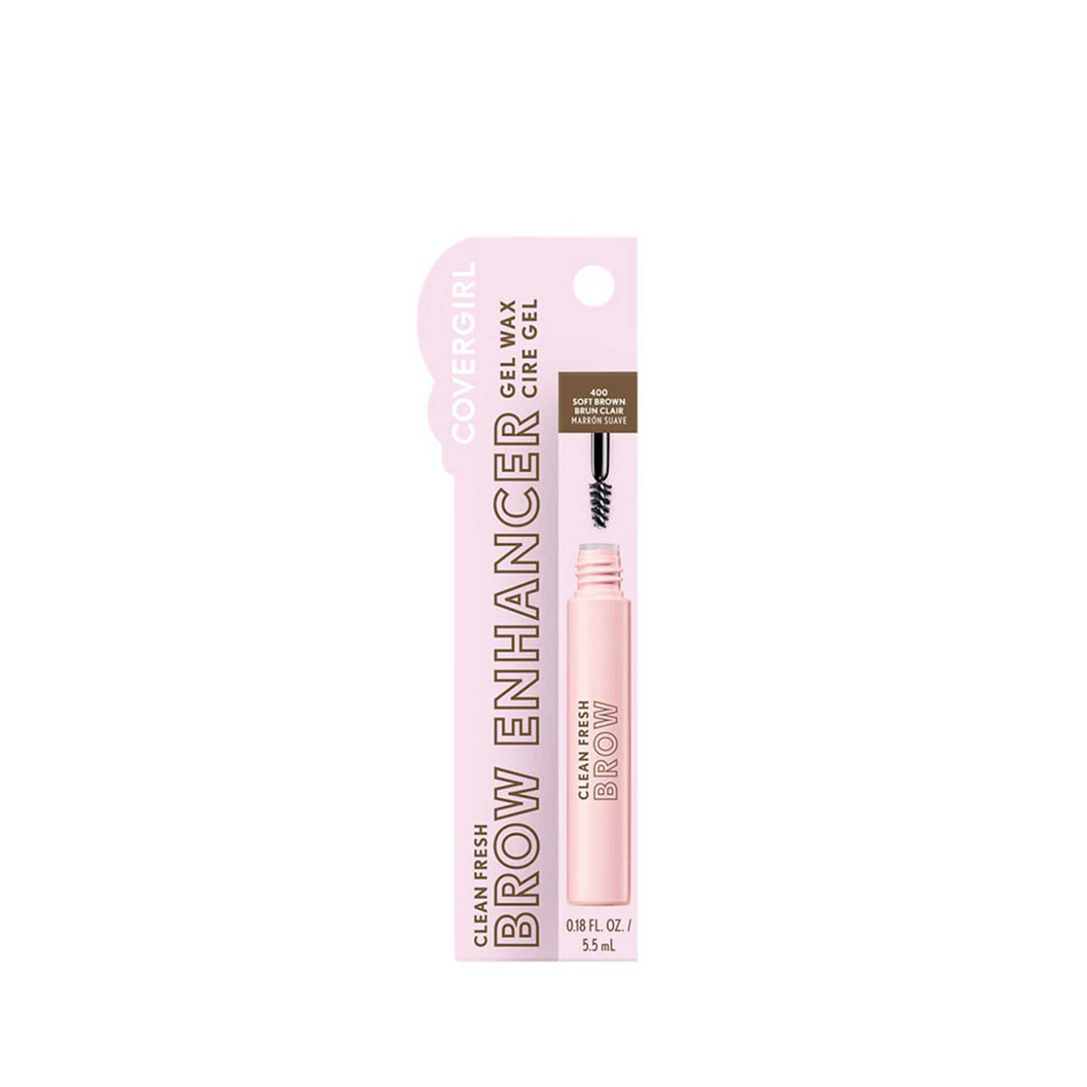 COVERGIRL Clean Fresh Brow Enhancer Gel Wax - 400 Soft Brown-3616305213228-LR-356791-1-LR eShop