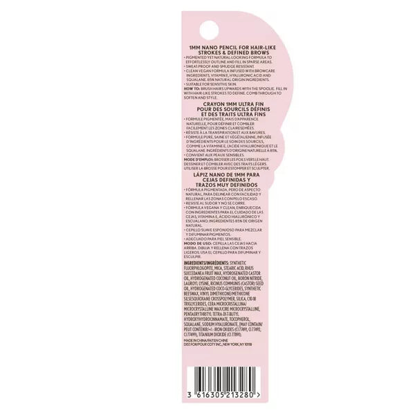 COVERGIRL Clean Fresh Brow Nano Eyebrow Pencil - 600 Dark Brown-3616305213280-LR-352536-5-LR eShop