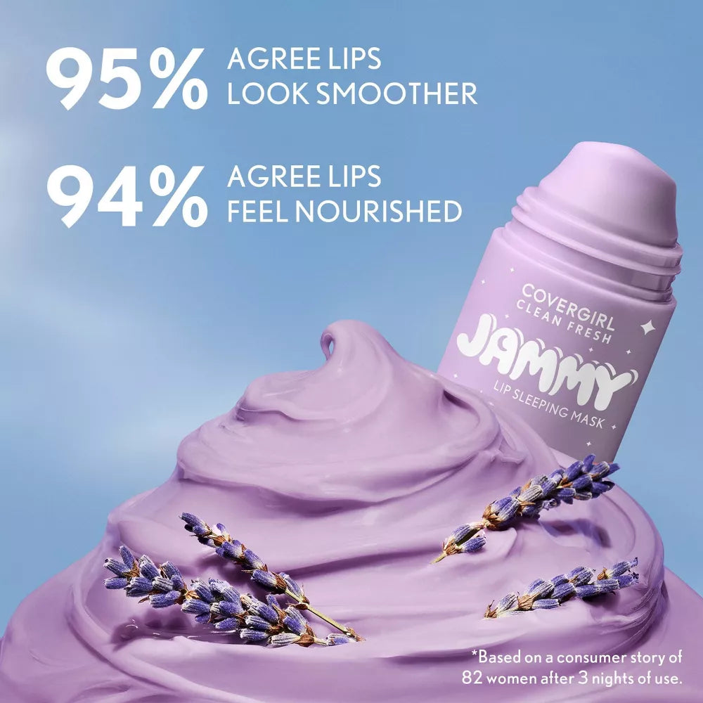 COVERGIRL Clean Fresh Jammy Mask - 10 Whipped Lavender, 0.24 oz-3616307174879-LR-360039-9-LR eShop