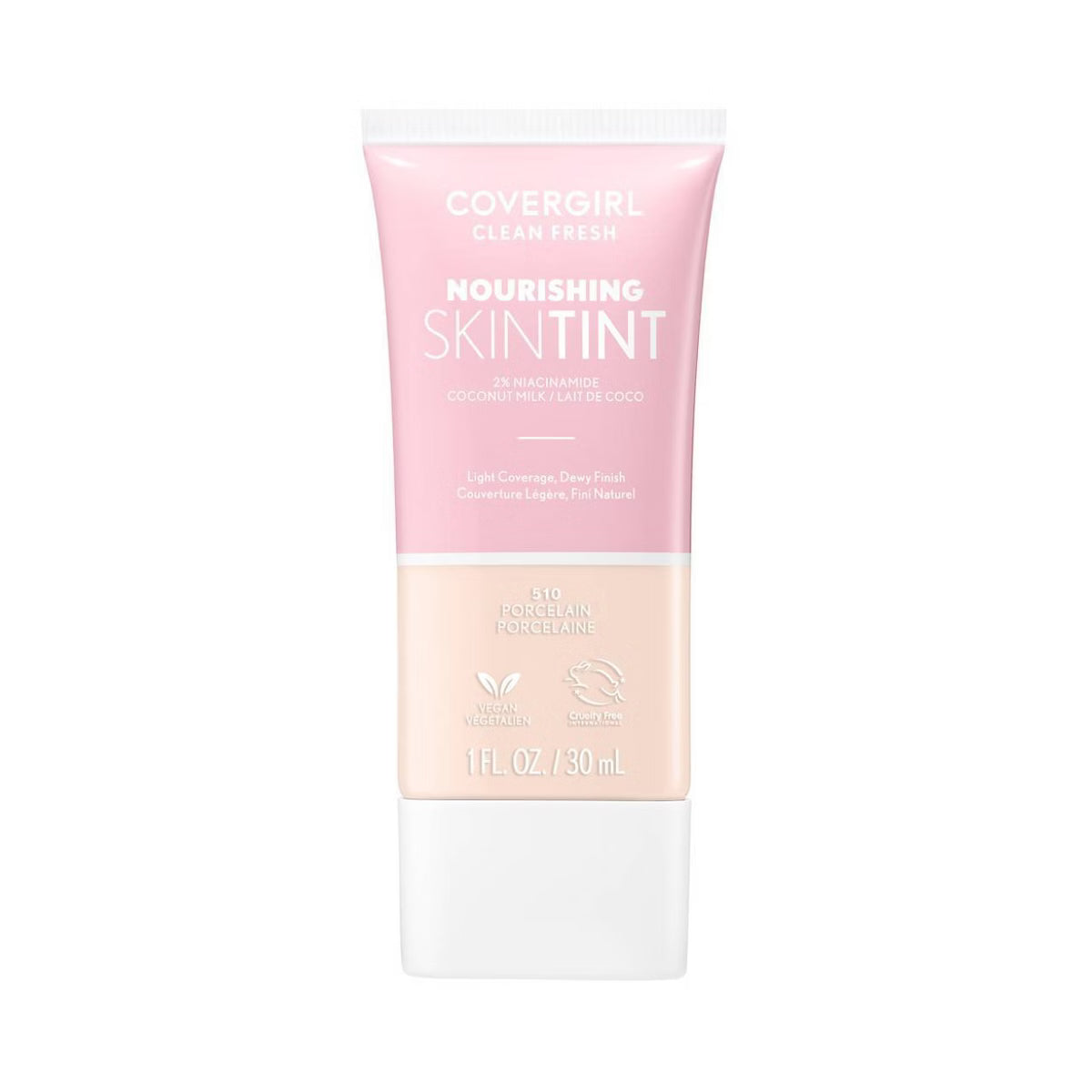 COVERGIRL Clean Fresh Skin Milk Foundation Dewy Finish - 510 Porcelain-3614227293403-LR-334182-1-LR eShop