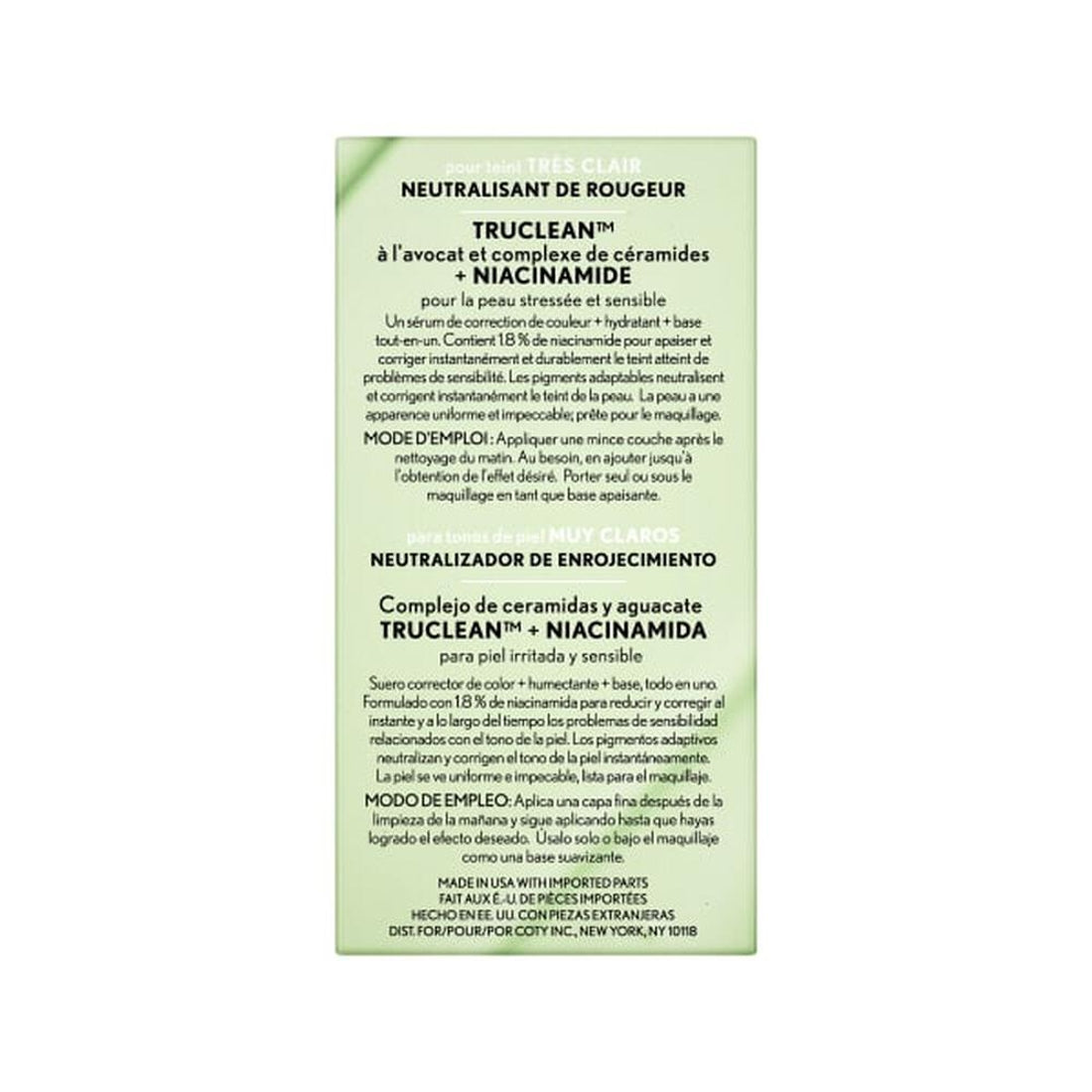 COVERGIRL Clean Fresh Skincare Color Correcting Serum Moisturizer Primer - 100 - Redness Neutralizer, Fair Skin Tones-3616304367472-LR-347601-5-LR eShop