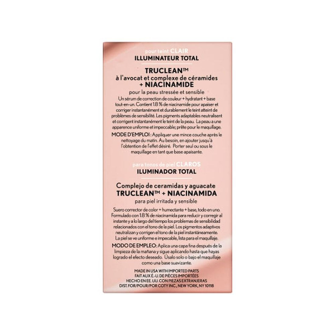 COVERGIRL Clean Fresh Skincare Color Correcting Serum Moisturizer Primer - 110 Total Illuminator, Light Skin Tones-3616304367465-LR-347600-5-LR eShop