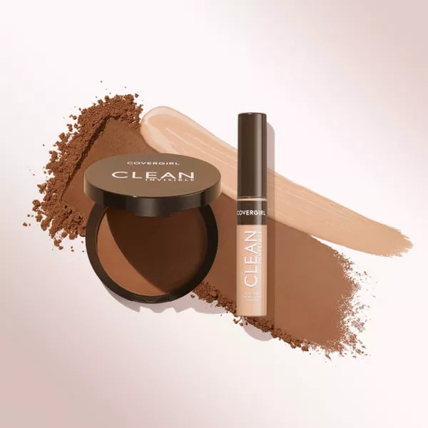 COVERGIRL Clean Invisible Pressed Powder Foundation - 125 Buff Beige-3616304530920-LR-349679-7-LR eShop