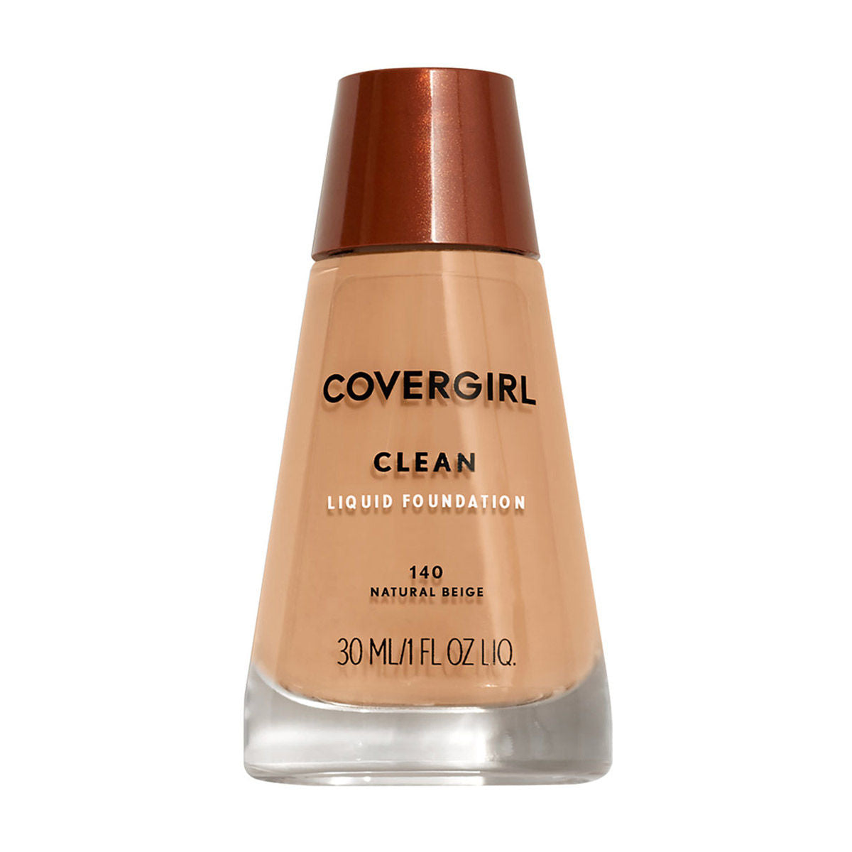 COVERGIRL Clean Liquid Foundation - 140 Natural Beige-022700122349-LR-205427-1-LR eShop