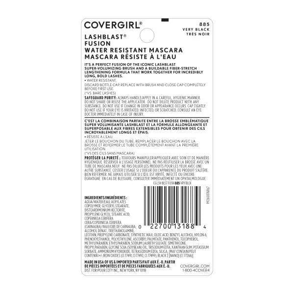 COVERGIRL Lash Blast Fusion Mascara - 885 Very Black-022700131884-LR-215395-6-LR eShop
