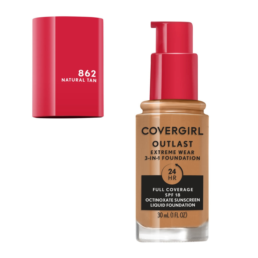 COVERGIRL Outlast Extreme Full Coverage Liquid Foundation - 862 Natural Tan-3616301280798-LR-337937-3-LR eShop
