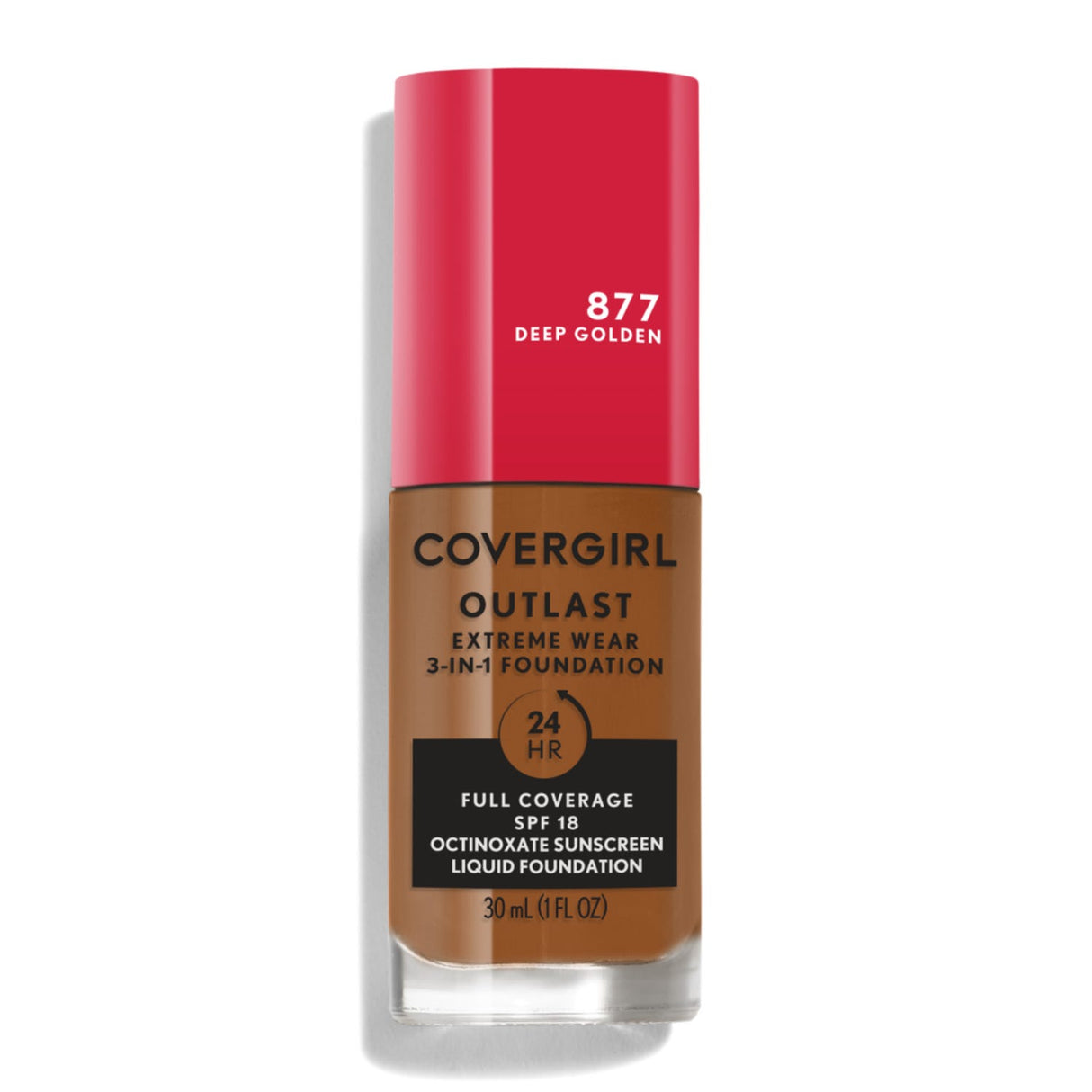 COVERGIRL Outlast Extreme Full Coverage Liquid Foundation - 877 Deep Golden-3616301175643-LR-337919-1-LR eShop