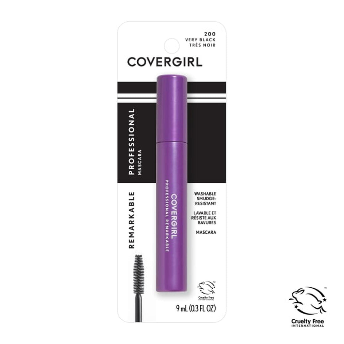 COVERGIRL Professional Remarkable Waterproof Mascara - 200 Very Black-022700469765-LR-269600-1-LR eShop