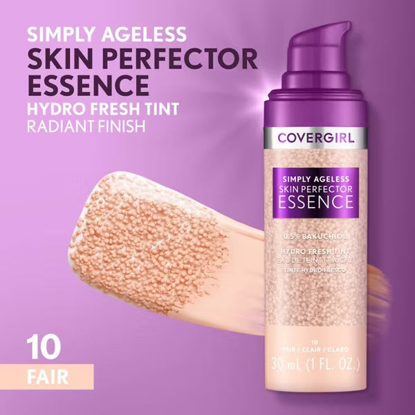 COVERGIRL Simply Ageless Skin Perfector Essence Foundation - 10 Fair-3616304842511-LR-352531-6-LR eShop