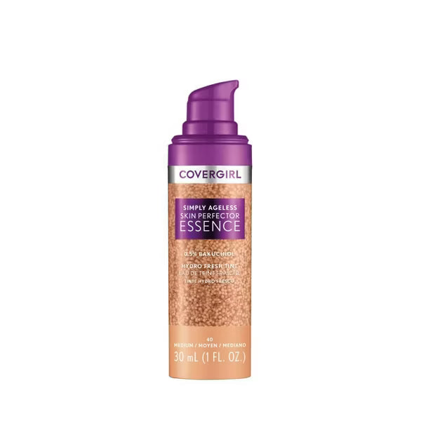 COVERGIRL Simply Ageless Skin Perfector Essence Foundation - 40 Medium-3616304842580-LR-352525-3-LR eShop