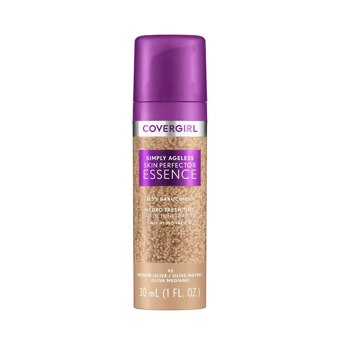 COVERGIRL Simply Ageless Skin Perfector Essence Foundation - 45 Medium Olive-3616306171626-LR-356832-1-LR eShop