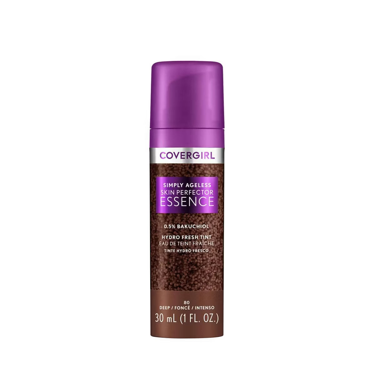 COVERGIRL Simply Ageless Skin Perfector Essence Foundation - 80 Deep-3616304842573-LR-352526-1-LR eShop