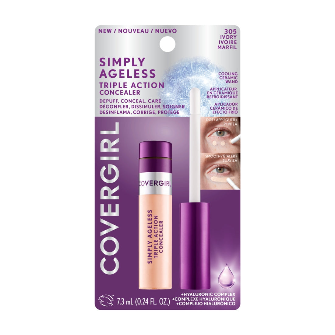 COVERGIRL Simply Ageless Triple Action Concealer - 305 Ivory-3616303395643-LR-345545-1-LR eShop
