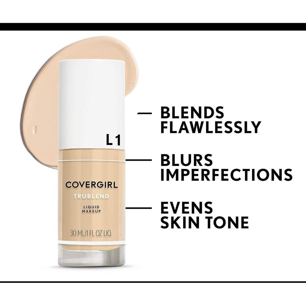 COVERGIRL TruBlend Liquid Foundation - D2 Sun Beige-008100009985-LR-265327-6-LR eShop