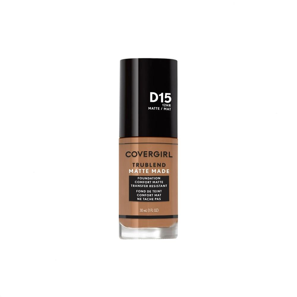 COVERGIRL TruBlend Matte Made Liquid Foundation - D15 Warm Tawny-3614226888372-LR-324019-1-LR eShop