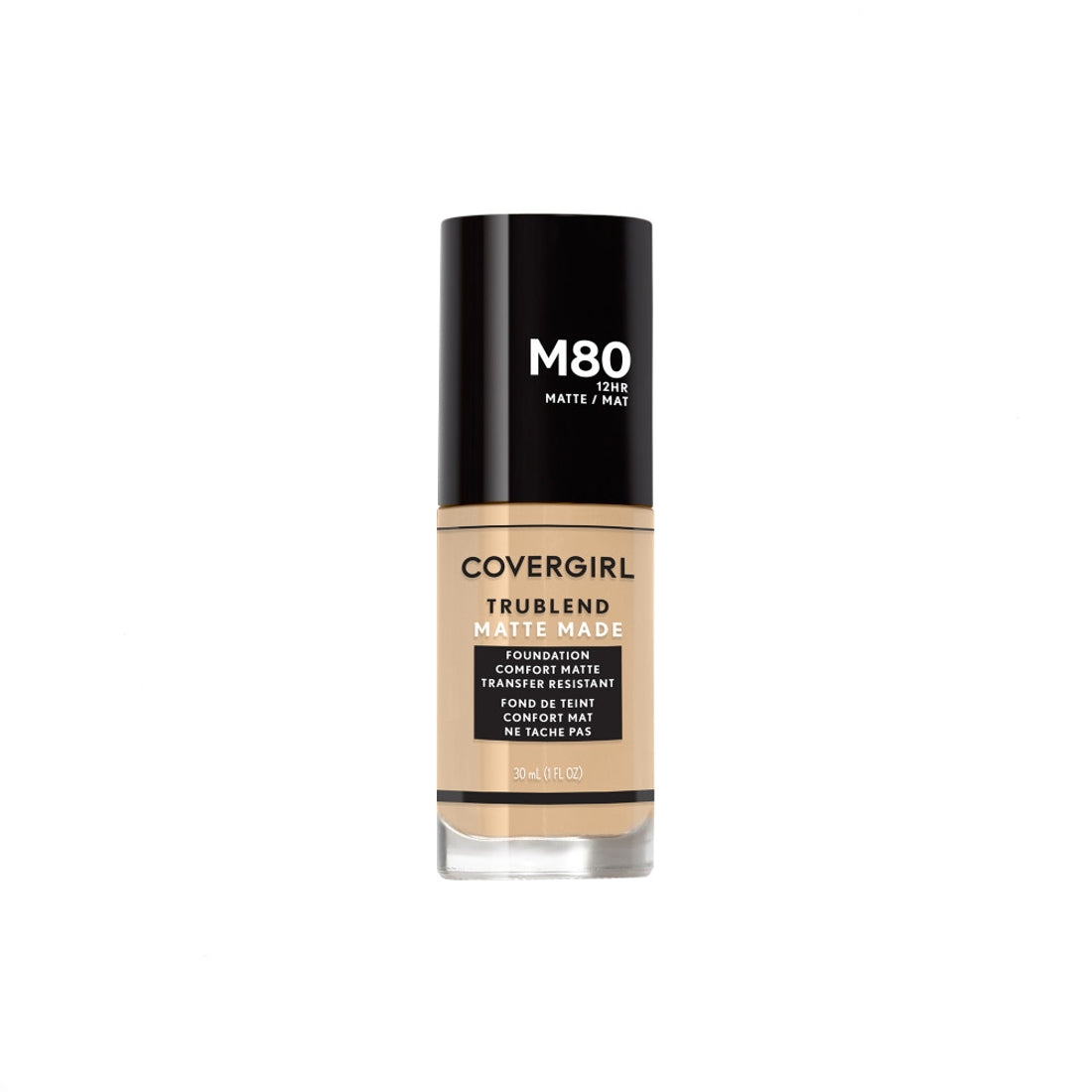 COVERGIRL TruBlend Matte Made Liquid Foundation - M80 Caramel Beige-3614225303364-LR-324046-1-LR eShop